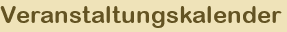 Veranstaltungskalender